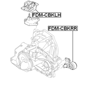 Mounting Engine - FEBEST FDMCBKRR