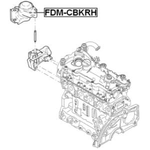 Mounting Engine - FEBEST FDMCBKRH
