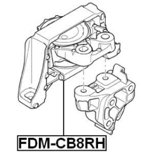 Mounting Engine - FEBEST FDMCB8RH