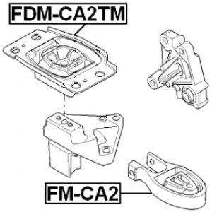 Mounting Engine - FEBEST FDMCA2TM