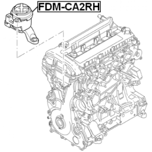 Mounting Engine - FEBEST FDMCA2RH