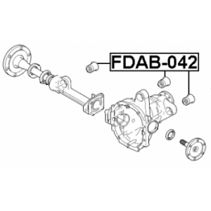 Mounting Differential - FEBEST FDAB042