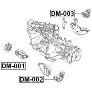 Mounting Engine - FEBEST DM002