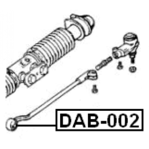 Mounting Steering Gear - FEBEST DAB002