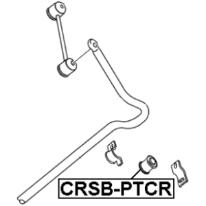 Mounting Stabiliser Bar - FEBEST CRSBPTCR