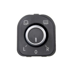 Rear Exterior Rearview Mirror Adjustment Switch for SEAT  VW OE 5K0959565