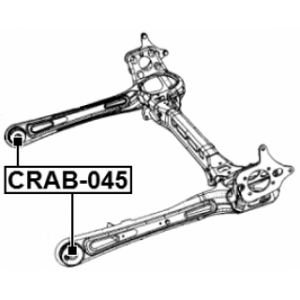 Bushing Axle Beam - FEBEST CRAB045