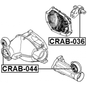 Mounting Differential - FEBEST CRAB036
