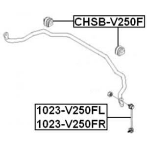 Mounting Stabiliser Bar - FEBEST CHSBV250F