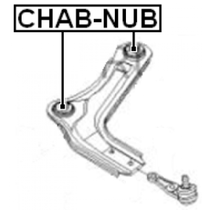 Mounting Control Trailing Arm - FEBEST CHABNUB
