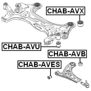 Mounting Control Trailing Arm - FEBEST CHABAVES