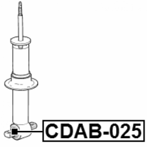 Bush Shock Absorber - FEBEST CDAB025