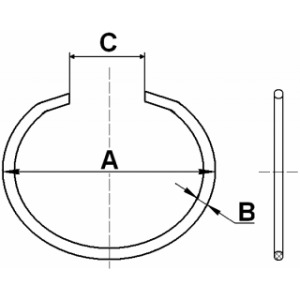 Mounting Set Drive Shaft Bellow - FEBEST CC530X2