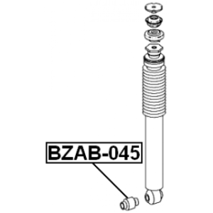 Bush Shock Absorber - FEBEST BZAB045
