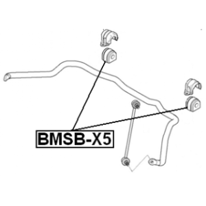 Mounting Stabiliser Bar - FEBEST BMSBX5