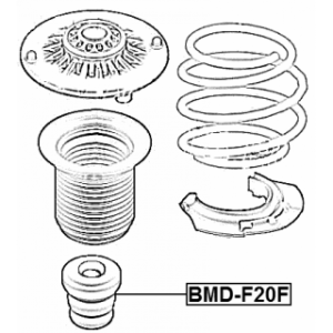 Rubber Buffer Suspension - FEBEST BMDF20F