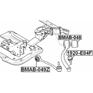 Mounting Control Trailing Arm - FEBEST BMAB048