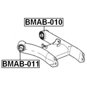 Mounting Control Trailing Arm - FEBEST BMAB010