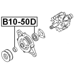 Bearing - FEBEST B1050D